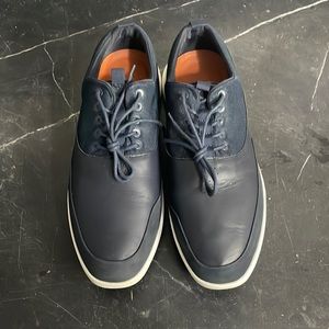 Men's Wolf & Shepard golf shoe SZ 14 navy blue and white